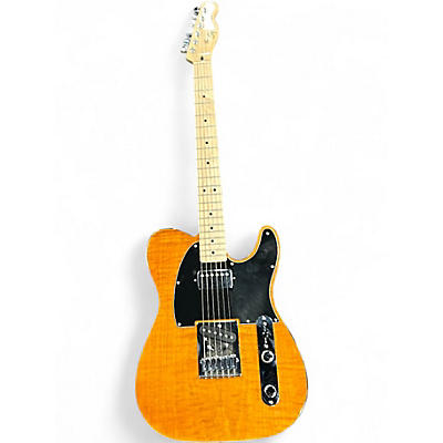 Used Squier Affinity Series Telecaster FMT SH Flamed Maple Top Solid Body Electric Guitar
