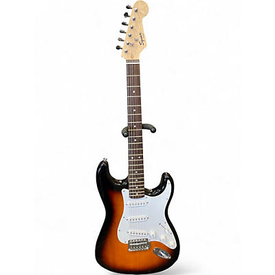 Used Squier Affinity Strat 2 Color Sunburst Solid Body Electric Guitar