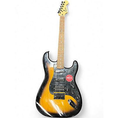 Used Squier Affinity Stratocaster 2 Color Sunburst Solid Body Electric Guitar