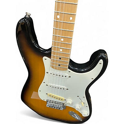Used Squier Affinity Stratocaster 2 Color Sunburst Solid Body Electric Guitar