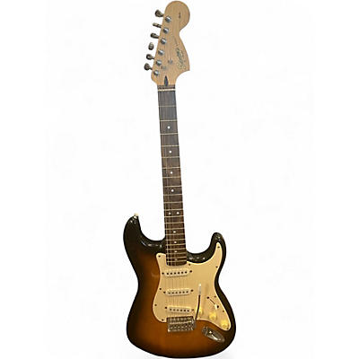 Used Squier Affinity Stratocaster 2 Color Sunburst Solid Body Electric Guitar