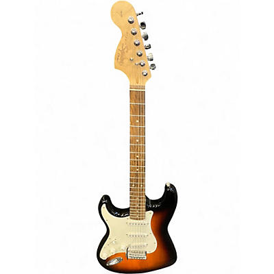 Used Squier Affinity Stratocaster 2 Color Sunburst Solid Body Electric Guitar