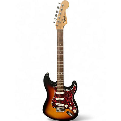 Used Squier Affinity Stratocaster 2 Color Sunburst Solid Body Electric Guitar