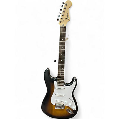 Used Squier Affinity Stratocaster 2 Color Sunburst Solid Body Electric Guitar