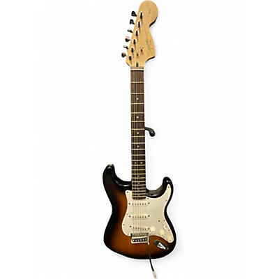 Used Squier Affinity Stratocaster 2 Color Sunburst Solid Body Electric Guitar