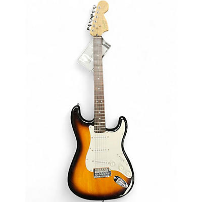 Used Squier Affinity Stratocaster 2 Color Sunburst Solid Body Electric Guitar