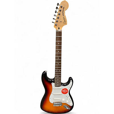 Used Squier Affinity Stratocaster 2 Color Sunburst Solid Body Electric Guitar