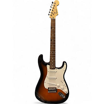 Used Squier Affinity Stratocaster 2 Color Sunburst Solid Body Electric Guitar