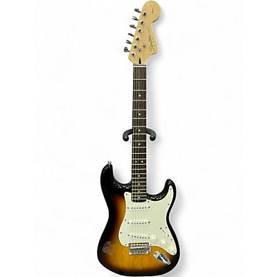 Used Squier Affinity Stratocaster 2 Color Sunburst Solid Body Electric Guitar
