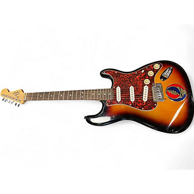 Used Squier Affinity Stratocaster 2 Color Sunburst Solid Body Electric Guitar