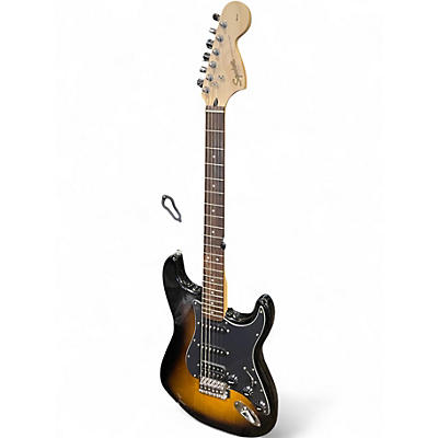 Used Squier Affinity Stratocaster 2 Color Sunburst Solid Body Electric Guitar
