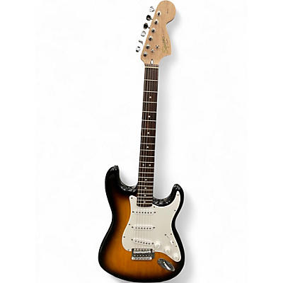 Used Squier Affinity Stratocaster 2 Tone Sunburst Solid Body Electric Guitar
