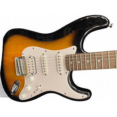 Used Squier Affinity Stratocaster 3 Color Sunburst Solid Body Electric Guitar