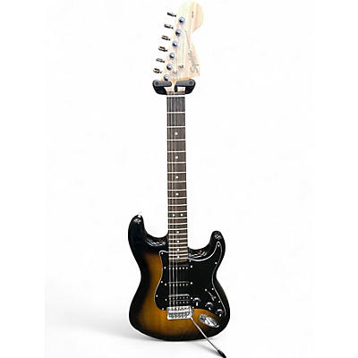 Used Squier Affinity Stratocaster 3 Color Sunburst Solid Body Electric Guitar
