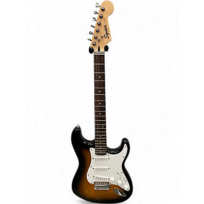 Used Squier Affinity Stratocaster 3 Color Sunburst Solid Body Electric Guitar