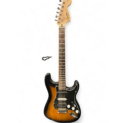 Used Squier Affinity Stratocaster 3 Color Sunburst Solid Body Electric Guitar