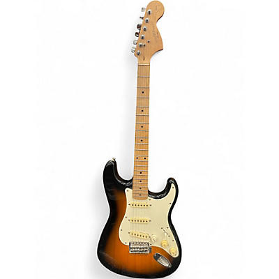 Used Squier Affinity Stratocaster 3 Color Sunburst Solid Body Electric Guitar