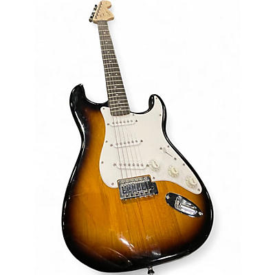 Used Squier Affinity Stratocaster 3 Color Sunburst Solid Body Electric Guitar