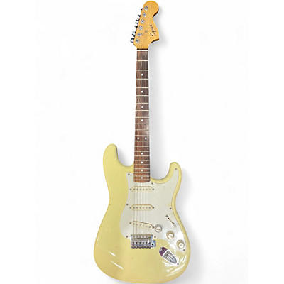 Used Squier Affinity Stratocaster Alpine White Solid Body Electric Guitar
