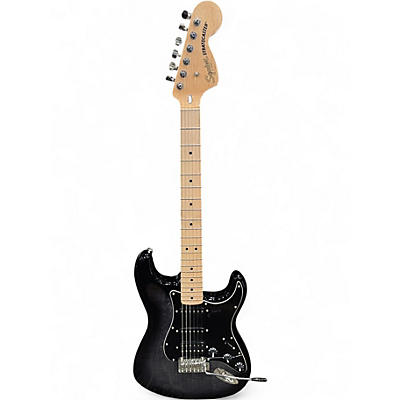 Used Squier Affinity Stratocaster BLACK BURST Solid Body Electric Guitar
