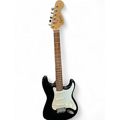 Used Squier Affinity Stratocaster BLACK Solid Body Electric Guitar