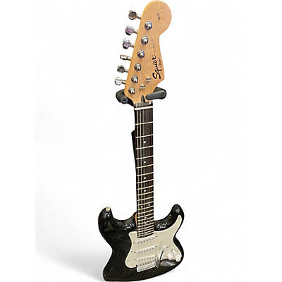 Used Squier Affinity Stratocaster BLACK Solid Body Electric Guitar
