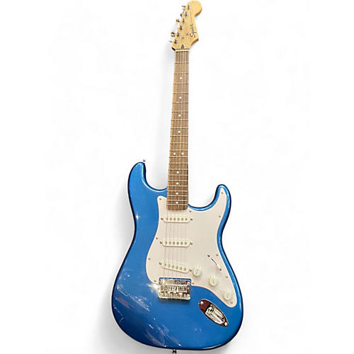 Used Squier Affinity Stratocaster BLUE Solid Body Electric Guitar BLUE