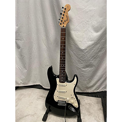 Squier Used Squier Affinity Stratocaster Black Solid Body Electric Guitar