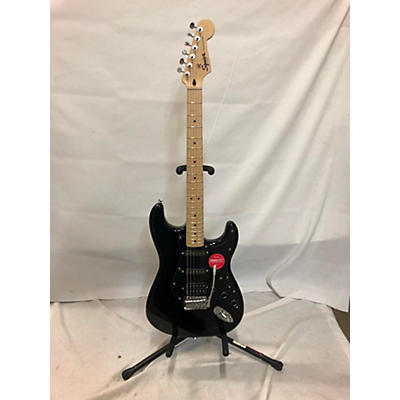 Squier Used Squier Affinity Stratocaster Black Solid Body Electric Guitar