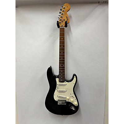 Squier Used Squier Affinity Stratocaster Black Solid Body Electric Guitar