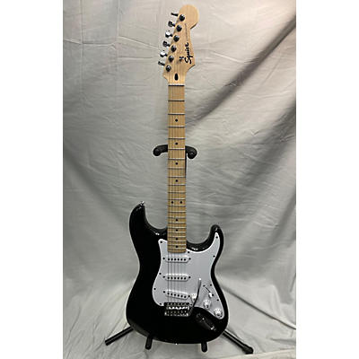 Squier Used Squier Affinity Stratocaster Black Solid Body Electric Guitar