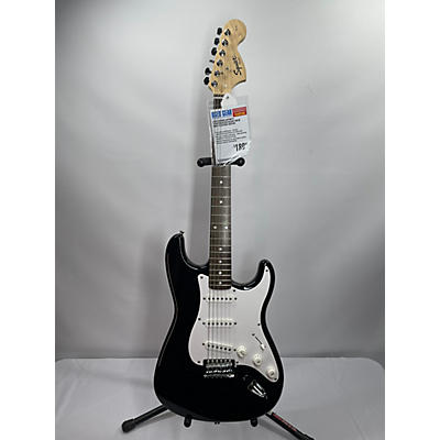 Squier Used Squier Affinity Stratocaster Black Solid Body Electric Guitar