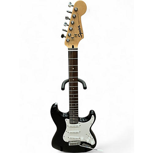 Used Squier Affinity Stratocaster Black Solid Body Electric Guitar Black