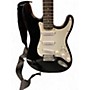 Used Squier Affinity Stratocaster Black Solid Body Electric Guitar Black