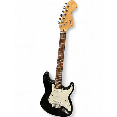 Used Squier Affinity Stratocaster Black Solid Body Electric Guitar