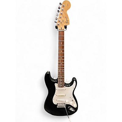 Used Squier Affinity Stratocaster Black Solid Body Electric Guitar