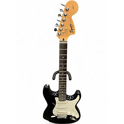 Used Squier Affinity Stratocaster Black Solid Body Electric Guitar