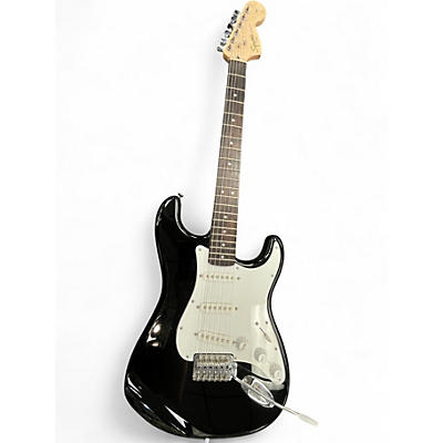 Used Squier Affinity Stratocaster Black Solid Body Electric Guitar