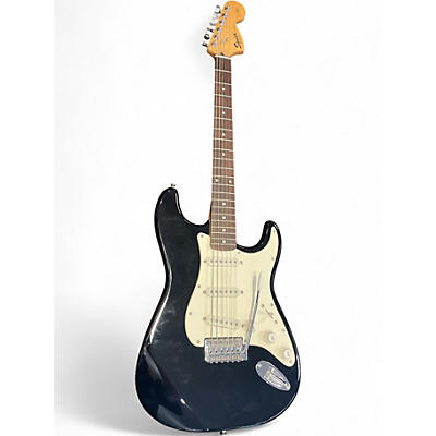 Used Squier Affinity Stratocaster Black Solid Body Electric Guitar