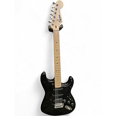 Used Squier Affinity Stratocaster Black Solid Body Electric Guitar