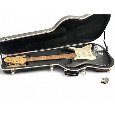 Used Squier Affinity Stratocaster Black Solid Body Electric Guitar