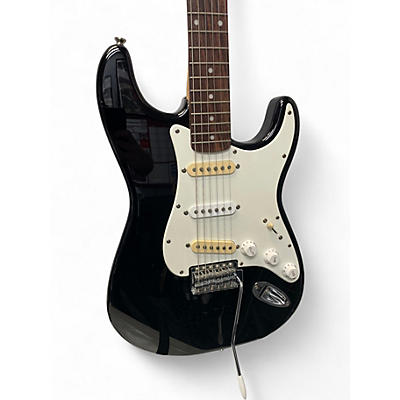 Used Squier Affinity Stratocaster Black Solid Body Electric Guitar