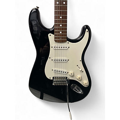 Used Squier Affinity Stratocaster Black Solid Body Electric Guitar