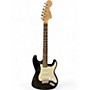 Used Squier Affinity Stratocaster Black Solid Body Electric Guitar Black