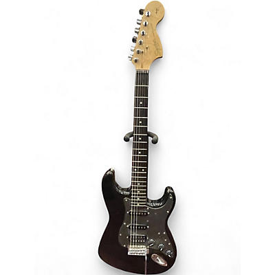 Used Squier Affinity Stratocaster Black Solid Body Electric Guitar