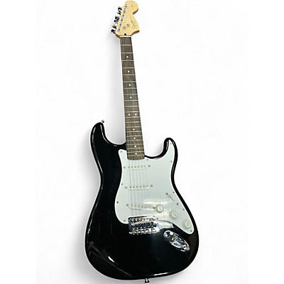 Used Squier Affinity Stratocaster Black Solid Body Electric Guitar