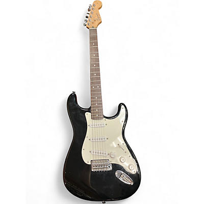 Used Squier Affinity Stratocaster Black Solid Body Electric Guitar
