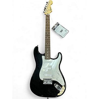 Used Squier Affinity Stratocaster Black Solid Body Electric Guitar