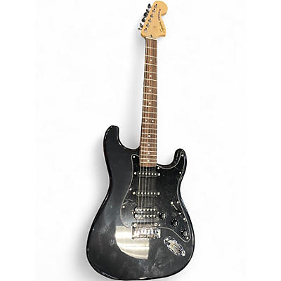 Used Squier Affinity Stratocaster Black Solid Body Electric Guitar