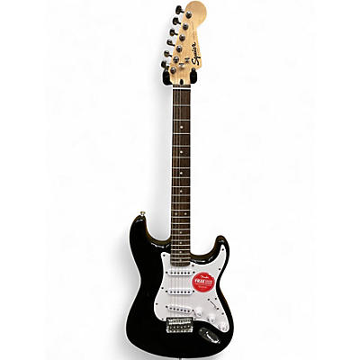 Used Squier Affinity Stratocaster Black Solid Body Electric Guitar